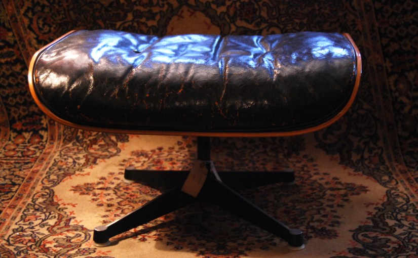 Genuine 1950s/1960s Herman Miller Charles Eames&nbsp;Ottoman