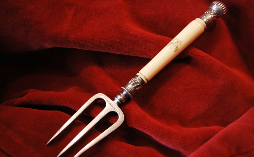 Mappin Brothers Ivory Handled Pickle Fork&nbsp;£45