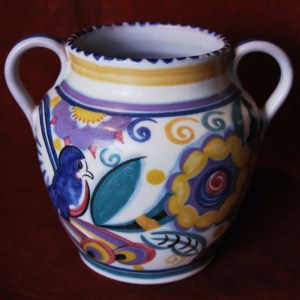 Original Poole Pottery Vase by Dorothy James 1921