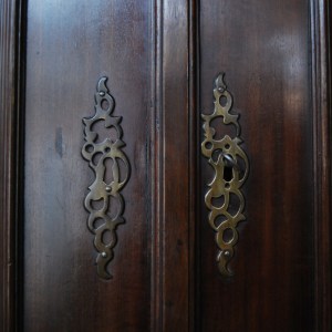 Mid-19th Century Solid Mahogany Estate Cupboard, £1295