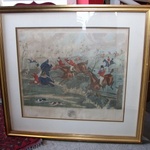 The Grand Leicestershire Hunt Plate 5. by H. Alkan Jr. 1888. 