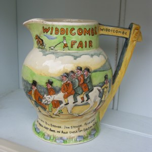 1920′s Widdecombe Fair Musical Jug by Crown Devon 