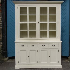 Good Quality White Painted Kitchen Dresser