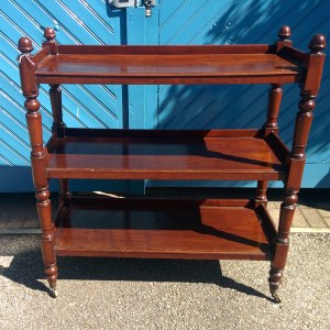 Mid Victorian 3-Shelf Whatnot 