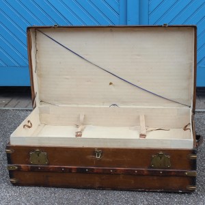 Louis Vuitton Style 1920s Cabin Trunk 
