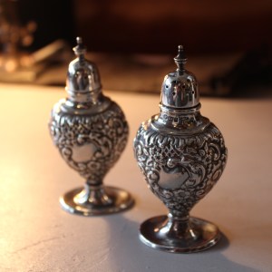 Solid English Salt & Pepper Shakers, sold separately